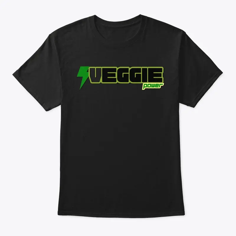 Veggie Power Logo Brand T-Shirt