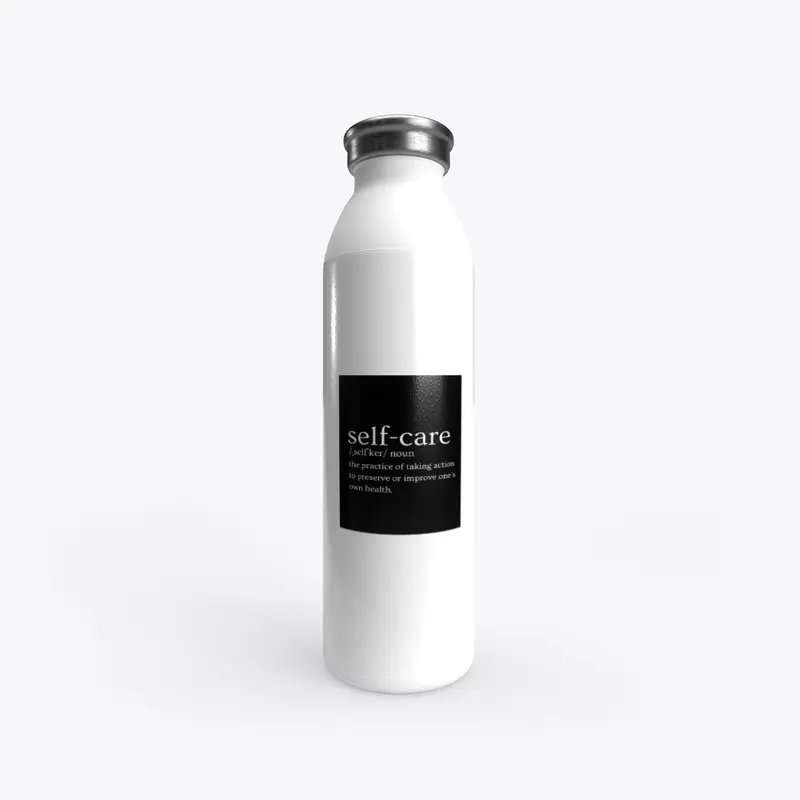 Self-Care Vegan Power Water Bottle