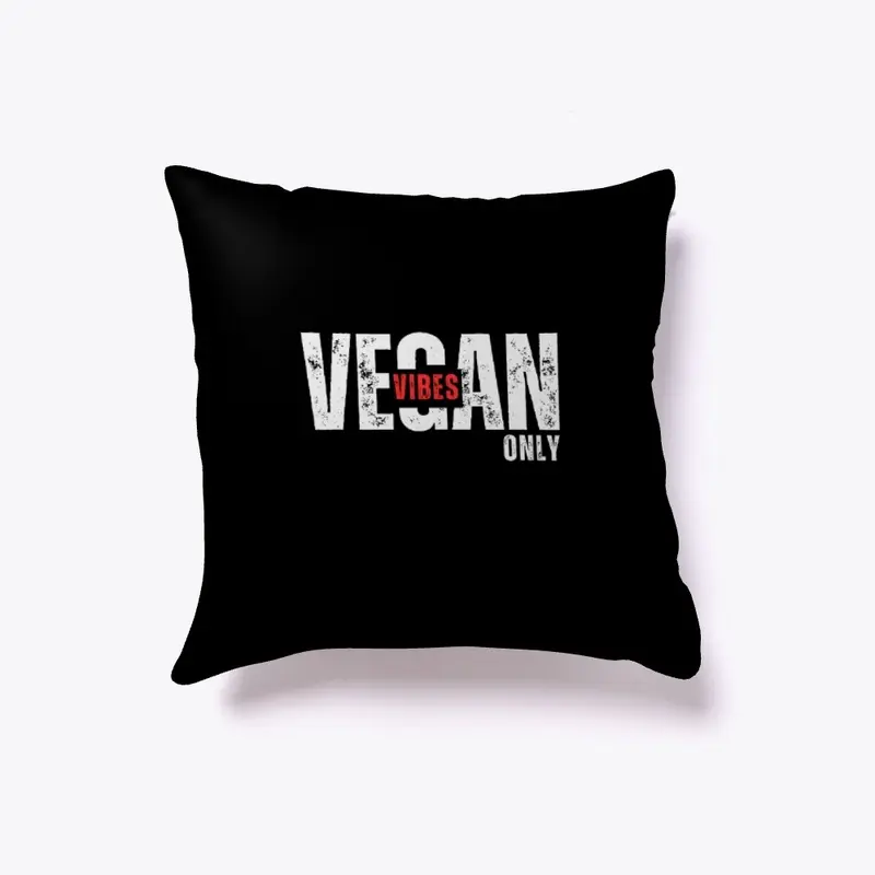 Cozy Vegan Vibes Pillow 🎯